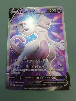 Mewtwo V SWSH229 SWSH: Sword & Shield Promo Cards Holo - Image 1