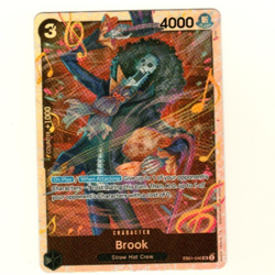 Brook EB01-046 Premium Booster Reprint Foil Super Rare One Piece Trading Card - Image 1