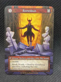 Asmodeus Non Foil Unique Sorcery Contested Realm Gothic - Image 1