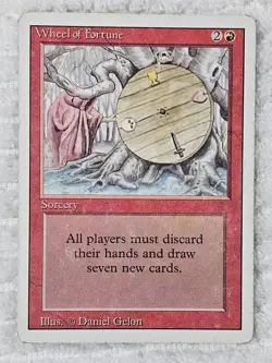 MTG Revised Wheel of Fortune 1994 Reserve List - CardVault Inventory VTG - Image 1