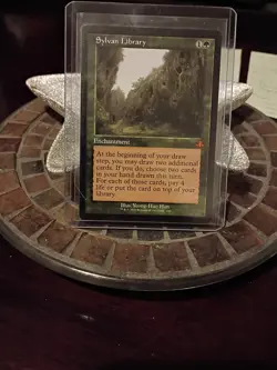 MTG Sylvan Library - Retro Frame - DMR NM - Image 1
