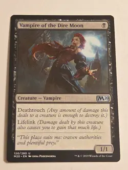 Vampire of the Dire Moon X1 M20 MTG Core Set 2020 - Image 1