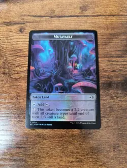 Elk Mutavault Double-Sided Token Lorwyn Eclipsed Foil MTG - Image 2