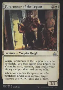 Forerunner of the Legion - Rivals of Ixalan: #9, Magic: The Gathering Nm C290 - Image 1