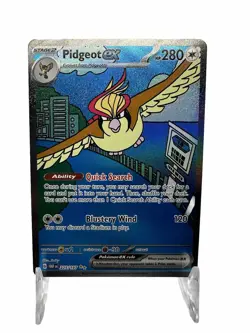 Pokemon TCG Pidgeot EX Obsidian Flames 225/197 Special Illustration Rare - Image 2