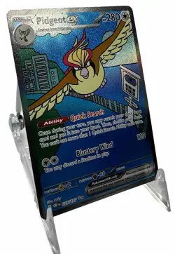 Pokemon TCG Pidgeot EX Obsidian Flames 225/197 Special Illustration Rare - Image 3