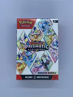 Pokemon TCG: Prismatic Evolutions Booster Bundle SV 8.5 | 6 Packs - Image 1