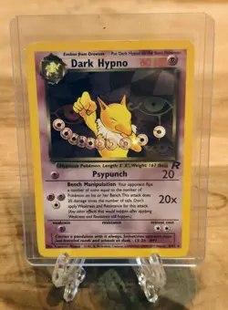 Dark Hypno 9/82 Holo Pokemon Team Rocket TCG NM - Image 1