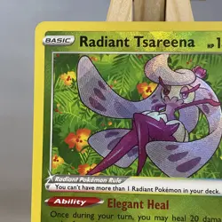 Radiant Tsareena 016/195 Holo Ultra Rare Silver Tempest Pokemon TCG NM - Image 2