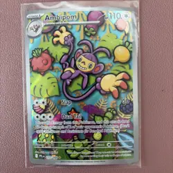 Pokemon TCG Mega Evolutions Phantasmal Flames Ambipom 107/094 Illustration Rare - Image 1