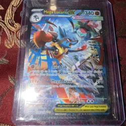 Pokemon TCG Mega Lucario EX 179/132 Special Illustration Rare Mega Evolutions - Image 2