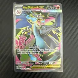 Pokemon TCG Mega Charizard X ex 109/094 Holo Phantasmal Flames Ultra Rare UR NM+ - Image 1
