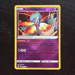 Radiant Gardevoir 069/196 Pokemon Lost Origin SWSH Radiant Rare Holo NM - Image 1