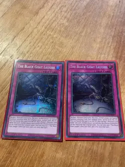 YUGIOH Secret Rare The Black Goat Laughs MP25-EN057 1st Edition - Image 1