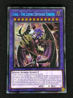 Yugioh Yubel The Loving Defend Forever MP25-EN001 1st Starlight (NM) - Image 1