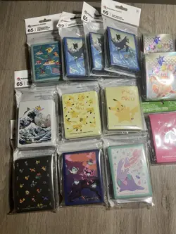 [Lot of 22] Official Pokemon Center & Elite Trainer Box TCG Sleeves SEALED/NEW - Image 2