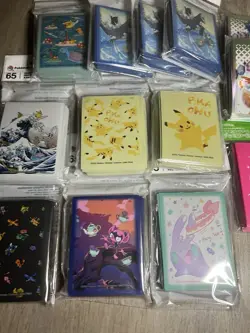 [Lot of 22] Official Pokemon Center & Elite Trainer Box TCG Sleeves SEALED/NEW - Image 4