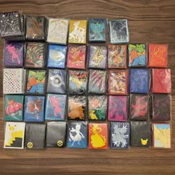 Pokemon TCG ETB Card Sleeves - Lot of 47 Sealed - Image 1