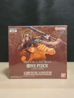 One Piece Paramount War Booster Box OP-02 English Factory Sealed Brand New 811039039080 - Image 1