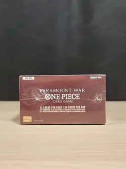 One Piece Paramount War Booster Box OP-02 English Factory Sealed Brand New 811039039080 - Image 2