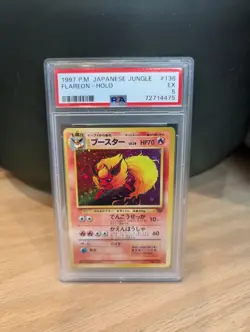 Pokemon Card TCG Flareon Jolteon Vaporeon PSA Bundle 8 5 Jungle 1997 Japanese - Image 4