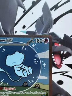 Pokemon TCG SV Paldean Fates Mew ex Bubble Mew 232/091 Special Illustration Rare - Image 4