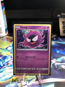 Pokemon TCG Gastly 7/12 McDonald’s Promo Collection Holo (MP/HP) - Image 1
