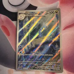 Dragonair English 151 Pokemon TCG Card Illustration Rare 181/165 NM - Image 1