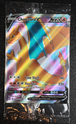 Pokemon TCG Charizard V SWSH050 SWSH: Sword & Shield Promo Cards - Sealed - Image 1