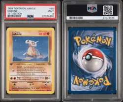 1999 POKEMON JUNGLE 1ST EDITION #50 CUBONE PSA 9 - Image 3