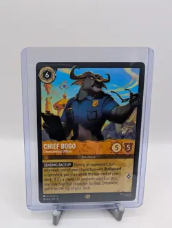 Chief Bogo- Commanding Officer (Legendary) 18/204 Reign of Jafar Regular - Image 1