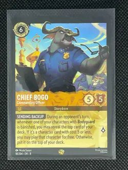 Chief Bogo - Commanding Officer 18/204 DISNEY LORCANA Reign of Jafar LEGENDARY - Image 1