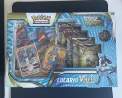 2 x Pokemon Lucario VSTAR Premium Collection Box : New & Sealed - Image 1