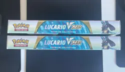 2 x Pokemon Lucario VSTAR Premium Collection Box : New & Sealed - Image 2