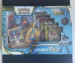 2 x Pokemon Lucario VSTAR Premium Collection Box : New & Sealed - Image 4