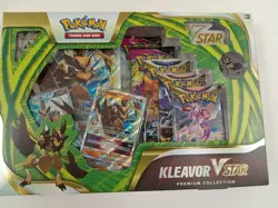 Pokemon TCG Kleavor VSTAR Premium Collection Box Bundle Sealed - Image 1