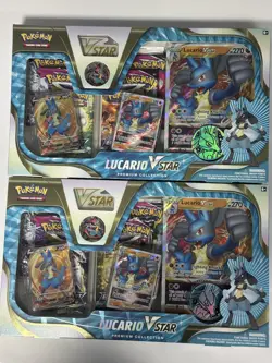 Lot of (2) Pokemon - Pokemon TCG: Lucario VSTAR Premium Collection NEW - SEALED - Image 1