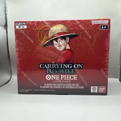 NEW One Piece TCG - Carrying On His Will OP13 Booster Box FACTORY SEALED! - Image 1