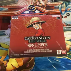 One Piece TCG: OP13 Carrying On His Will Booster Box FACTORY SEALED NEW (UK) - Image 1