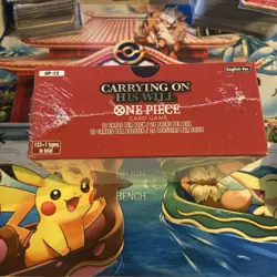 One Piece TCG: OP13 Carrying On His Will Booster Box FACTORY SEALED NEW (UK) - Image 2