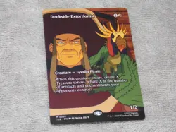 MTG Borderless Dockside Extortionist x1 Mythic Avatar: The Last Airbender NM - Image 1