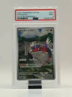 Koraidon 014 Sv: Scarlet & Violet Promo Cards Holo PSA 9 - Image 1