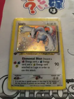 1st Edition Lugia 9/111 Neo Genesis 2000 Holo Rare WOTC Pokemon Card TCG HP - Image 1