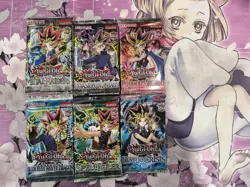 YUGIOH 6x Legendary Collection Booster Pack 25th Anniversary LOB MRD SRL PSV DCR - Image 1