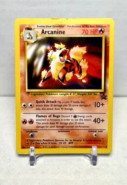 Pokemon Card - Arcanine WoTC Black Star Promo 6 Non Holo - Image 1