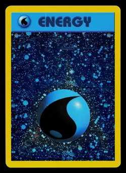 Pokemon Card - Water Energy (WotC 2002 Energize League Promo) Reverse Holo - Image 1