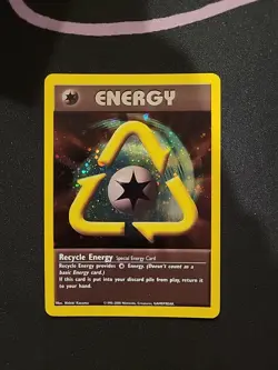 Pokemon Recycle Energy (WotC 2002 League Promo) Holo LP Condition - Image 1