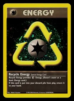 Pokemon Card - Recycle Energy (WotC 2002 Energize League Promo) Reverse Holo - Image 1
