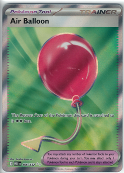 Air Balloon - 166/132 - Ultra Rare - Mega Evolution - Pokemon TCG - NM/M - Image 1