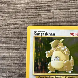 1999 WOTC Pokemon TCG Kangaskhan 05/64 Jungle Holo Unlimited Vintage LP - Image 3